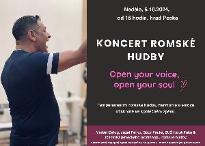 koncert - Koncert romsk hudby na hrad Pecka