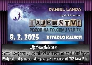 divadlo - ZJEZD NA MUZIKL TAJEMSTV DO DIVADLA KALICH